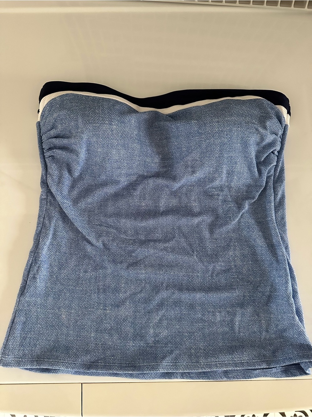 Tommy Bahama Island Cays Color Block Bandini in Blue Monday Heather Size XL